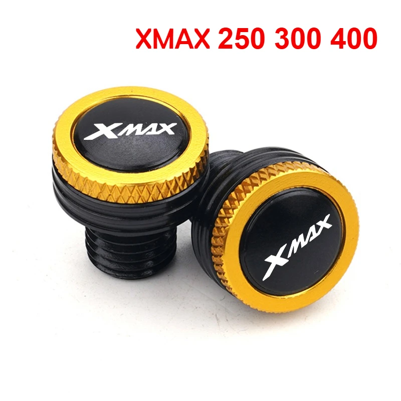 Premium Motorcycle Mirror Hole Plug Screw Caps for Yamaha XMAX and NMAX Series