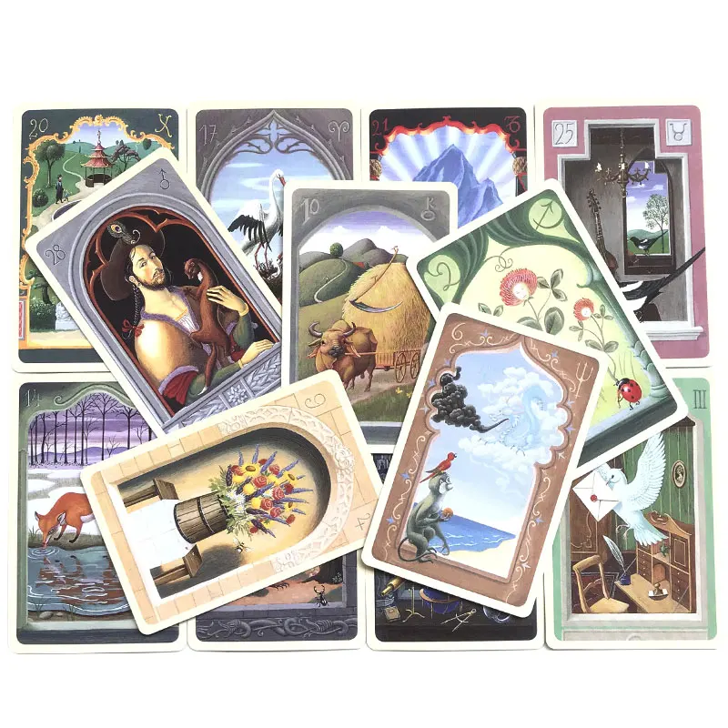 Mystical Oracle Tarot Leisure entertainment games Card, family gatherings Tarot Card, board games Tarot Card Brochure Guide 4