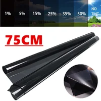 75cmx3m Window Tint Film Car Glass Summer Solar UV Protector Sticker Films 1/5/15/25/35 Percent VLT for Home Office Window 1