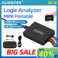 ALIENTEK Logic Analyzer DL16 USB Protocol Analyser 250MHz Max Sample Rate 16Channels ARM FPGA Debug Protocol Decoding Software 1