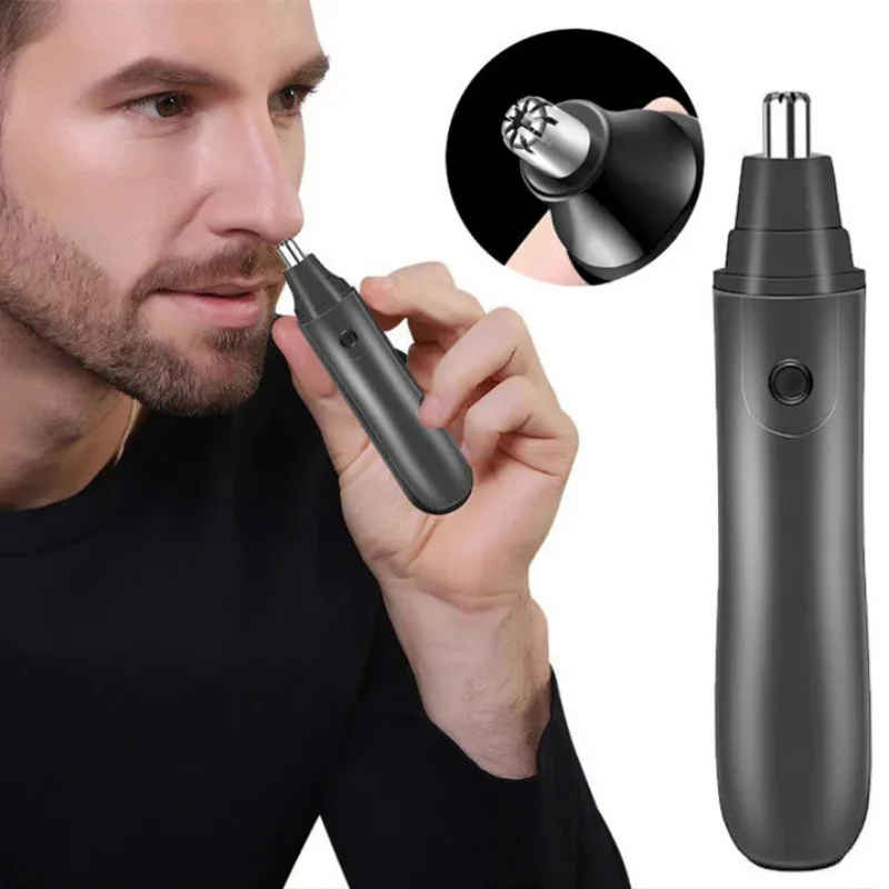 Electric Nose Hair Trimmer for Men Nose Hair Removal Automatic Washable Clean Razor Shaver Men's Hair Epilator Clipper nose hair trimmer,electric razor,electric nose hair trimmer,facial hair remover,electric hair trimmer