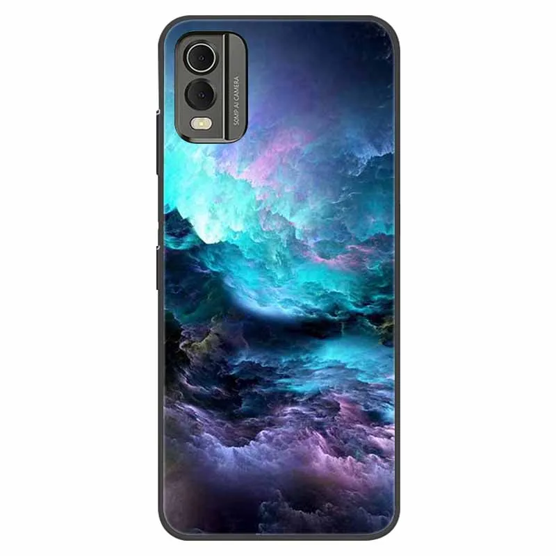 Shockproof Soft Silicone TPU Back Cover with Cute Cartoon Design