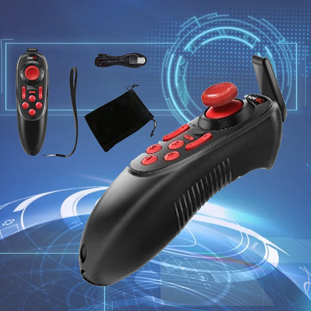 컨트롤러 HOTRC DS-600 라디오 시스템 송신기 원격, DS 600 C-06A 채널 수신기, RC 보트용, 6CH, 2.4GHz