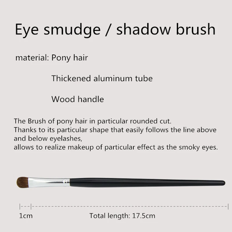 Eye Shadow Shader brush Eyeshadow Natural Pony Hair Blending Cosmetics Makeup Brushes