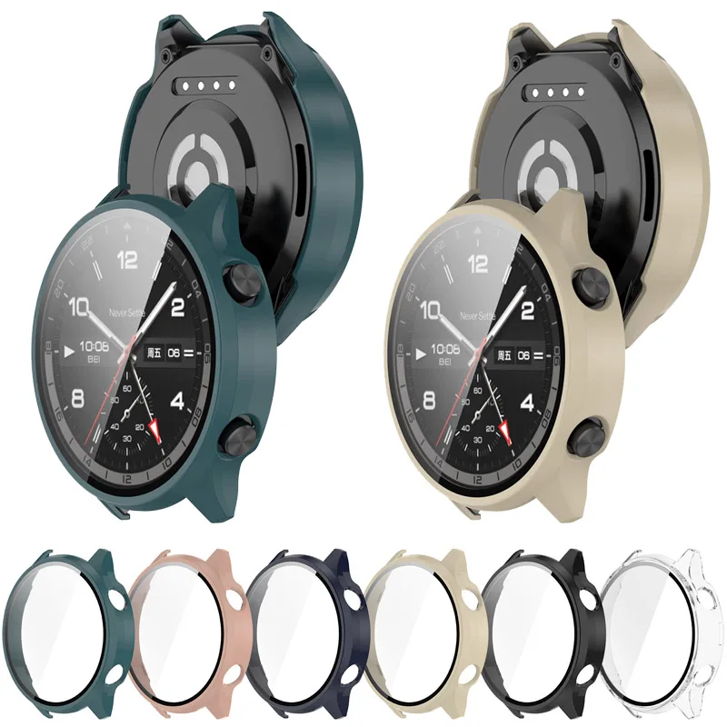 Durable Protective Watch Case Cover for Sport Smartwatches - Hard PC Full Coverage Shell