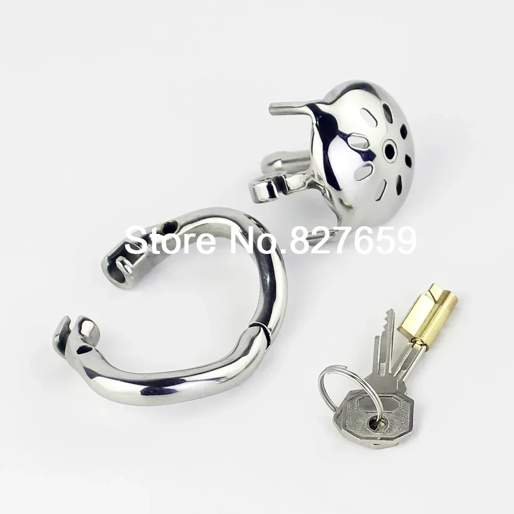 Male Chastity Devices Cock Cage Urethral Catheter Sex Toys Men Penis Lock Penis Chastity Cage Chastity Lock Sex Toy Chastity Cage Accessory Penis Cock Ring