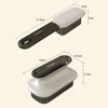 2pcs Shoe Brush+Clothes Brush Long Handle Soft Bristles Laundry Brush Multi-Purpose Cleaning Brush For Clothes/Causl Shoes 5