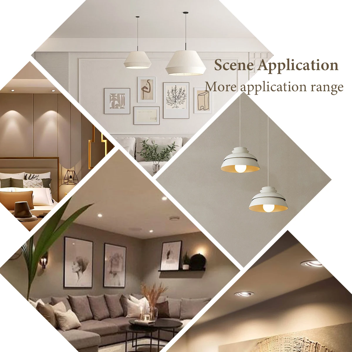 LED Bulb 8pcs E27 E14 B22 AC 220V C37 Candle Lamp Energy Saving 3000K 6000K 3W 5W 6W 7W Chandelier Light for Home Decoration