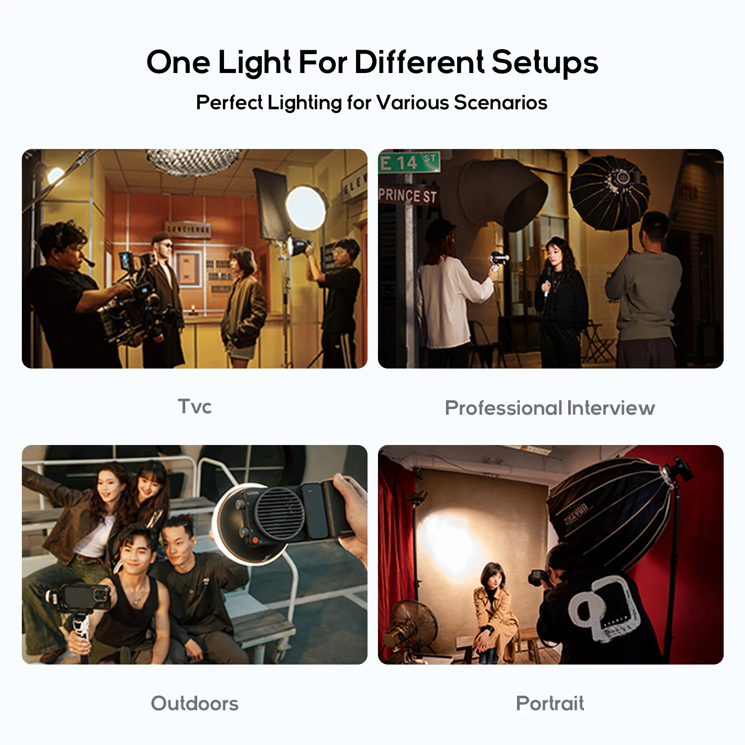ZHIYUN CINEPEER CX100 100W Pocket LED Light 5