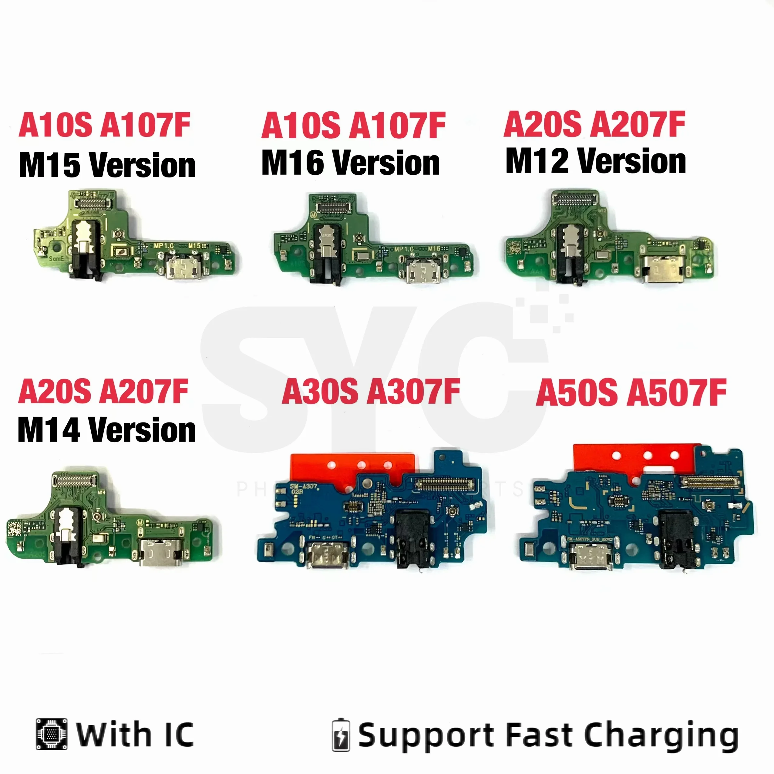 

Good quality USB Port Charger Dock Connector Charging Board Flex Cable For Samsung A10S A107F A20S A207F A30S A307F A40S A50S