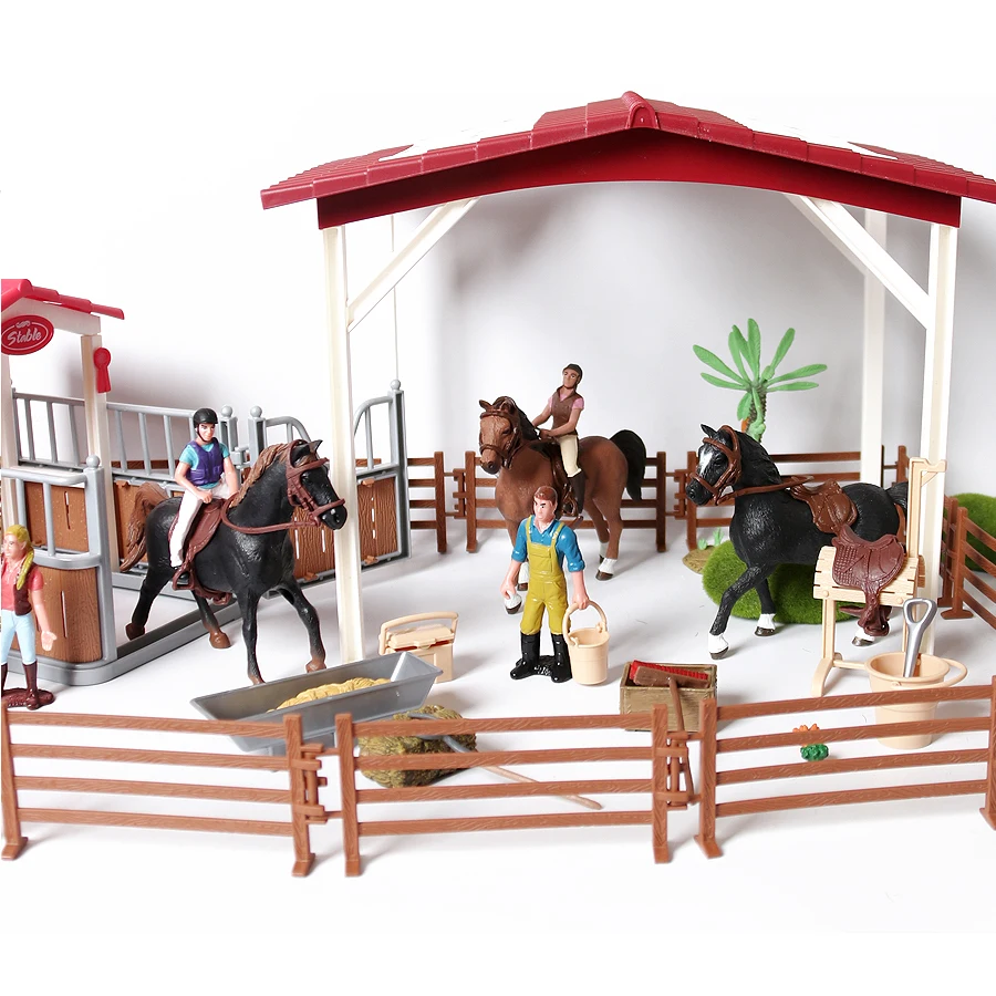 Equestrian Adventure Playset with Riders and Horses - Perfect Christmas or Birthday Gift