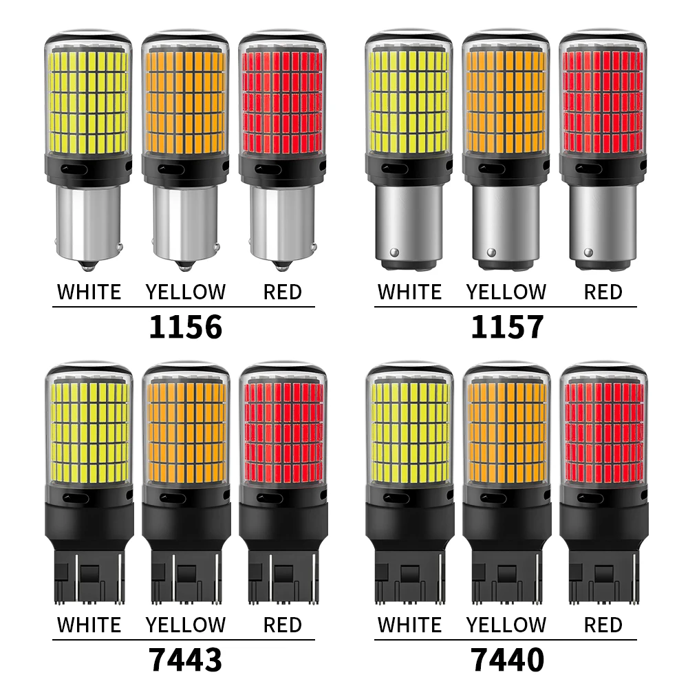 2pcs BA15S P21W BAU15S PY21W 1157 BAY15D P21/5W W21W T25  ĸ ȸ ȣ  Canbus Led ڹ ο 4014 Ĩ 150SMD
