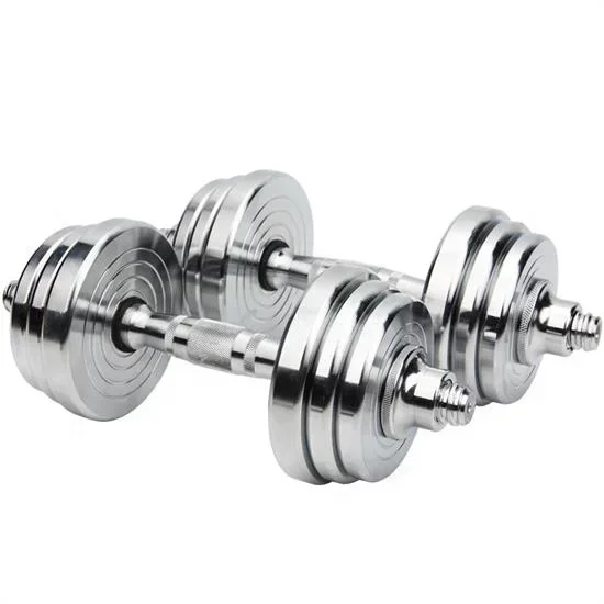 30kg Barbell Set Gym Fitness Weightlifting Adjustable Weight Dumbbells