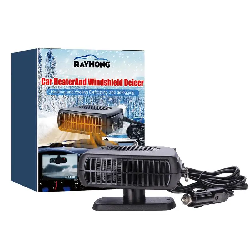 

Portable Car Heater Automobile Fast Defroster Windshield With 2 Modes Durable Heater Defogger For Vehicle Windshield Heating