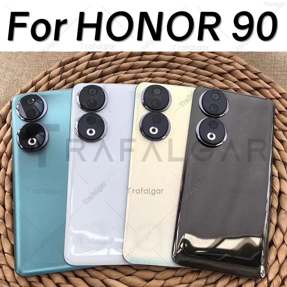 Original Honor 90 Back Cover Akkudeckel Midnight Black