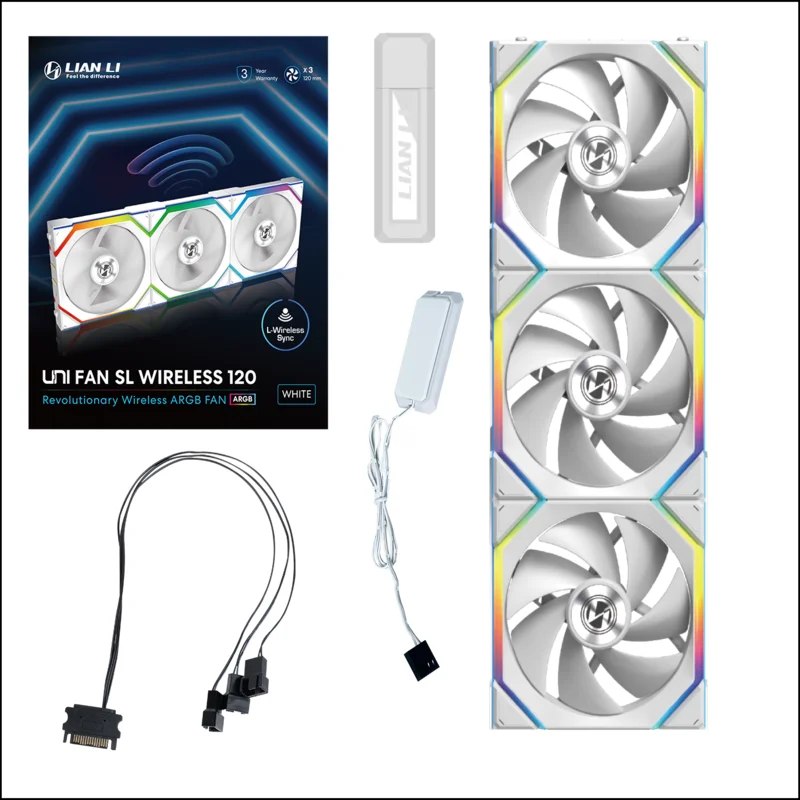 PC用ファン・クーラー LianLi UNI FAN SL WIRELESS 120 3Pack Amazon.com: Lian Li UNI Fan SL LCD Wireless 120mm ARGB Fan