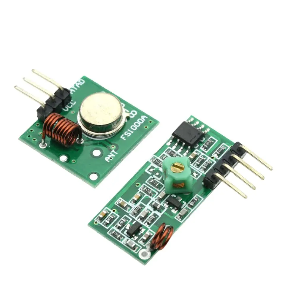 Frequenza del ricevitore del trasmettitore del ricevitore del trasmettitore radio del modulo super rigenerativo 433/315 MHz - immagine 3