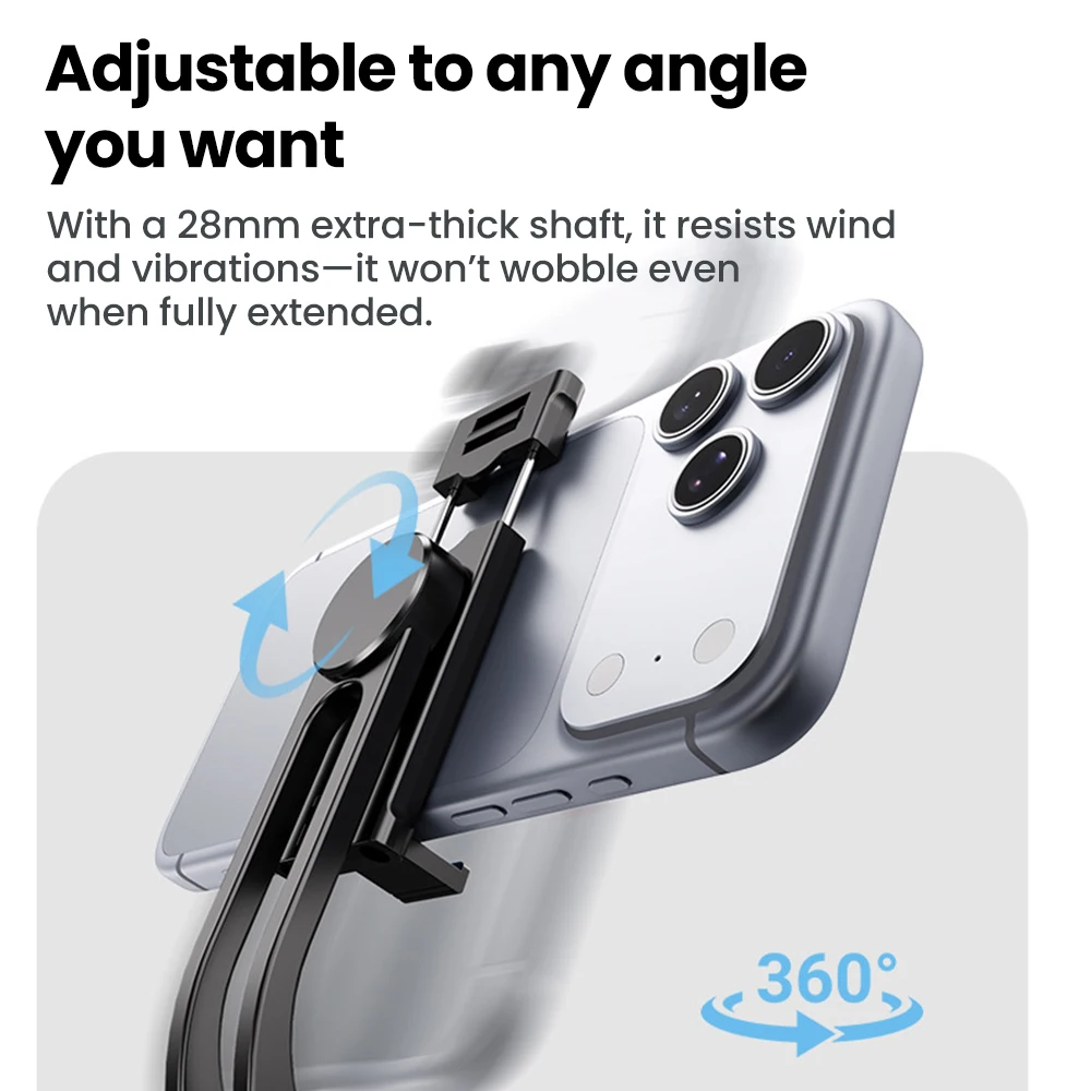 Portable Selfie Stick For Smartphones Telescopic Travel Handheld Tripod Mini Bluetooth Remote Extendable Phone Stand_voghion.com