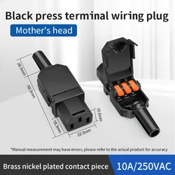 High-Quality 10A Quick-Wire Plug (Female)