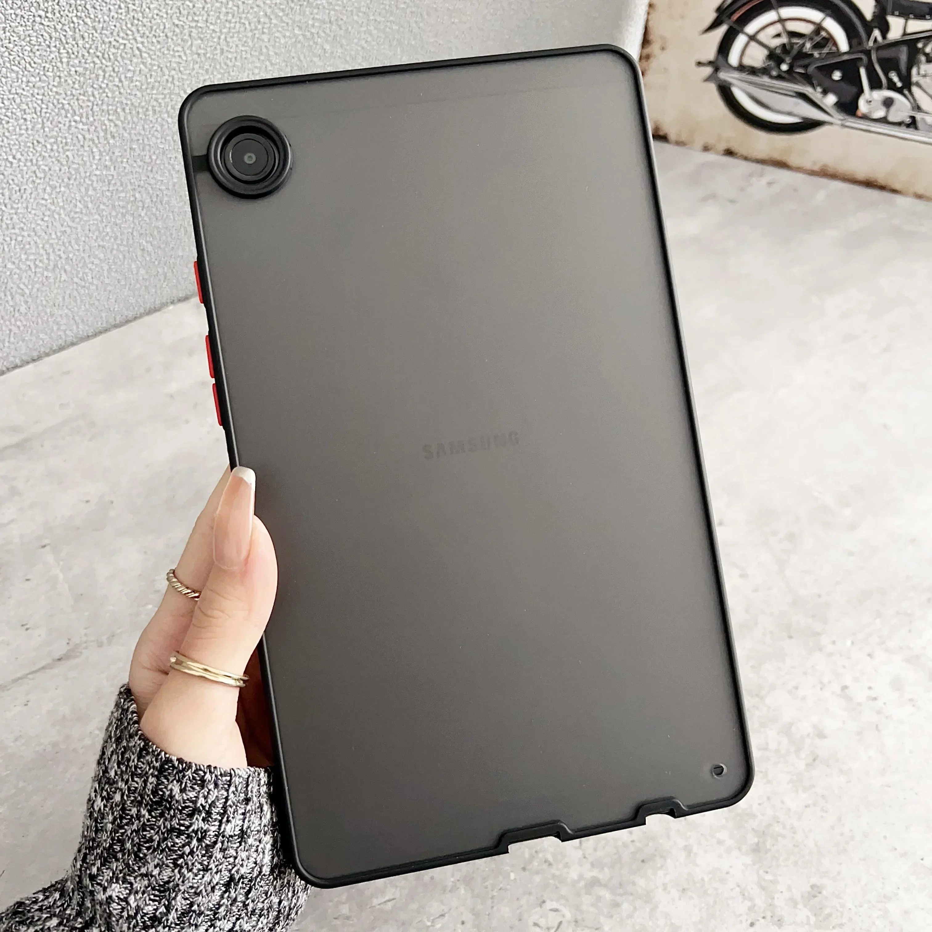 Matte Protective Tablet Case - Stylish and Durable Back Cover