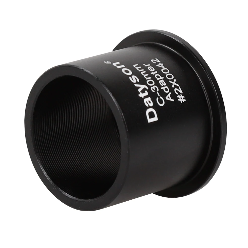 30mm to C-Mount Adapter Converter C/CS CCD Interface Camcorder CCTV Camera to Microscope for Microphotography