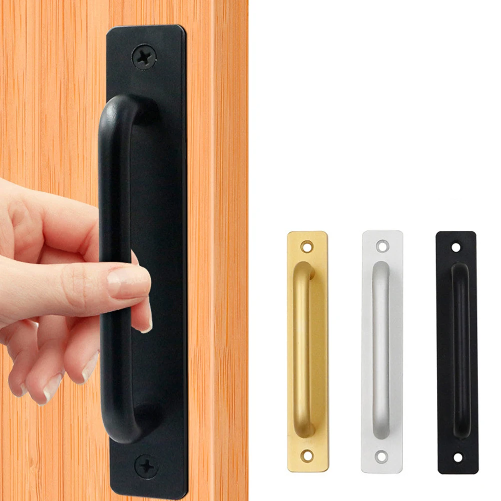 1PC Sliding Door Handle Aluminium Alloy Balcony Kitchen Door Pulls Furniture Handle Window Cabinet Pull Hardware Knob