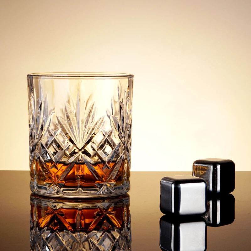 11oz 330ml Creative Fashioned Glassware for Whiskey Cocktail Scotch Brandy Beer Transparent Household Classic Liquor Spirits Cup