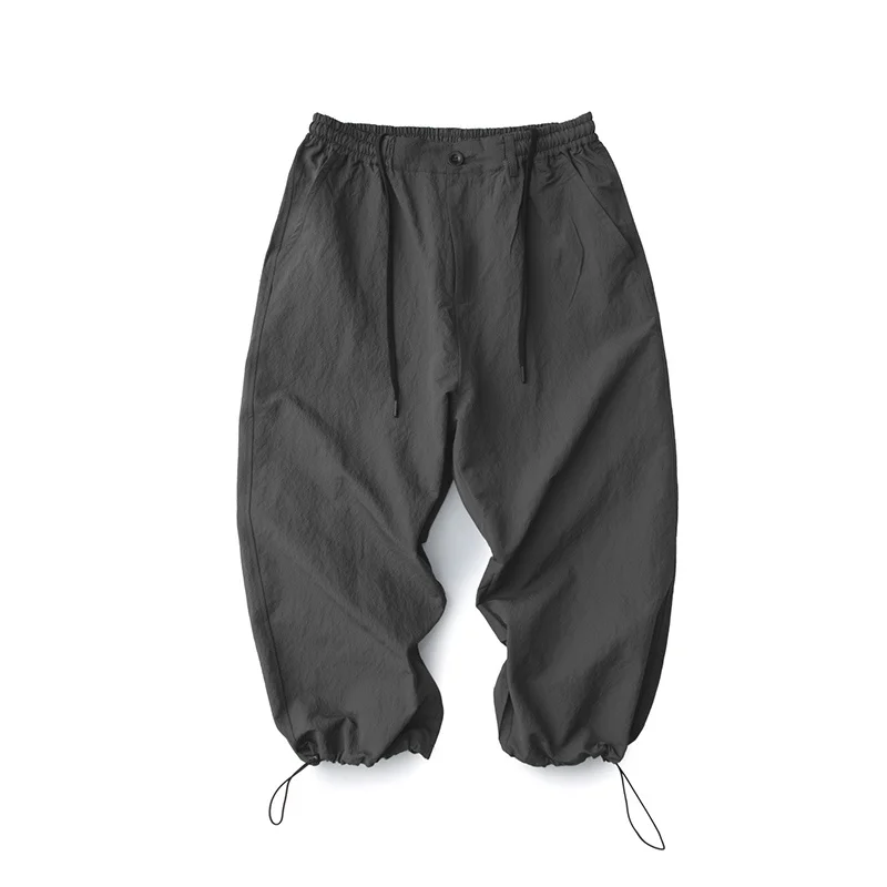 

Pant Summer Casual Men Japan Streetwear Fashion Loose Cityboy Outdoor Cargo Pants Women Male Couple Quick Dry Trousers