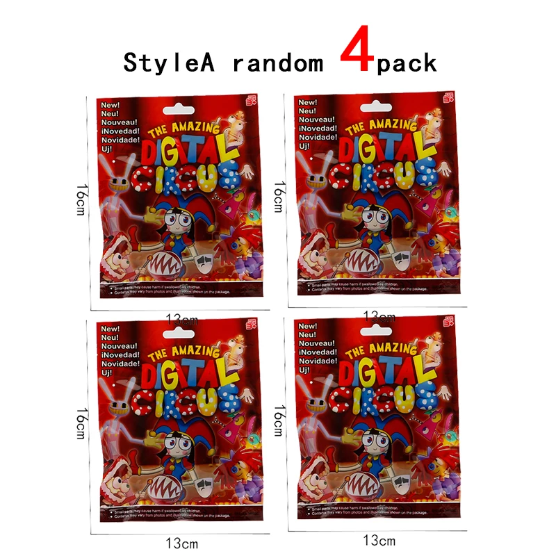 24Pack/Set The Amazing Digital Circus Figure Card Toy Pomni