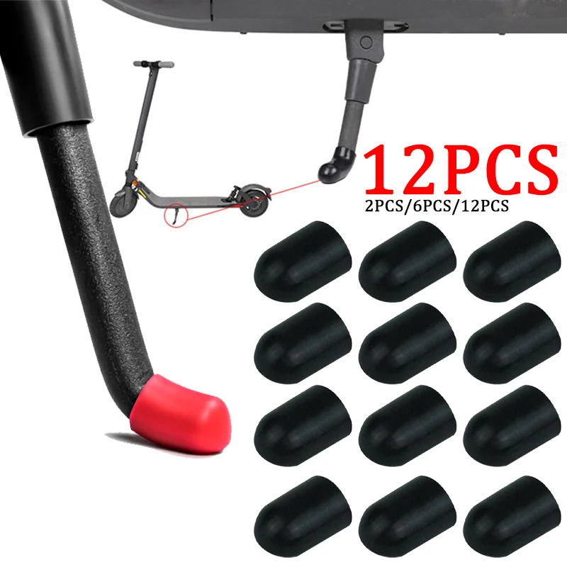 Electric Scooter Non-Slip Silicone Foot Protectors, Set of 2