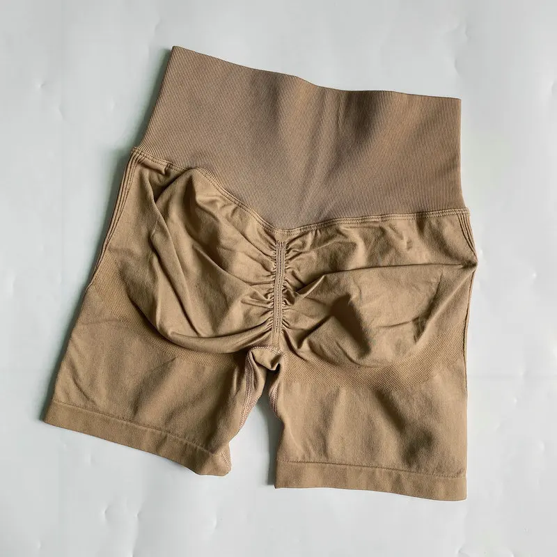 Sports Shorts Summer Seamless Gym Shorts Women Running Golf Yoga Shorts