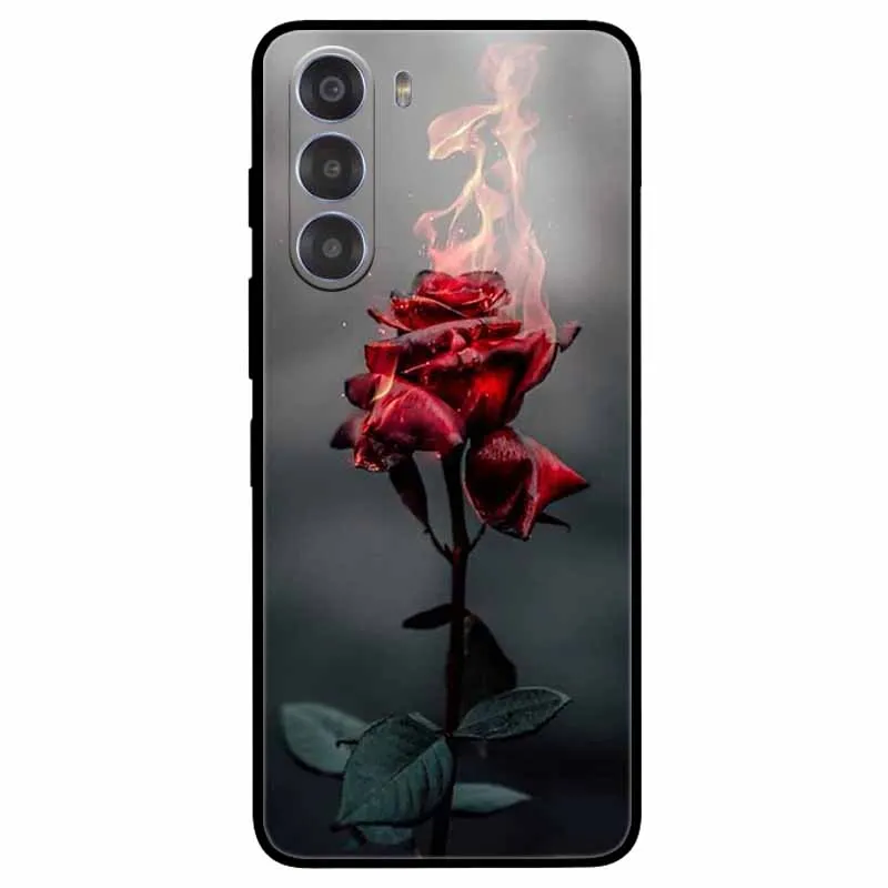 Cute Cartoon Soft TPU Silicone Phone Case - Painted Cat Design