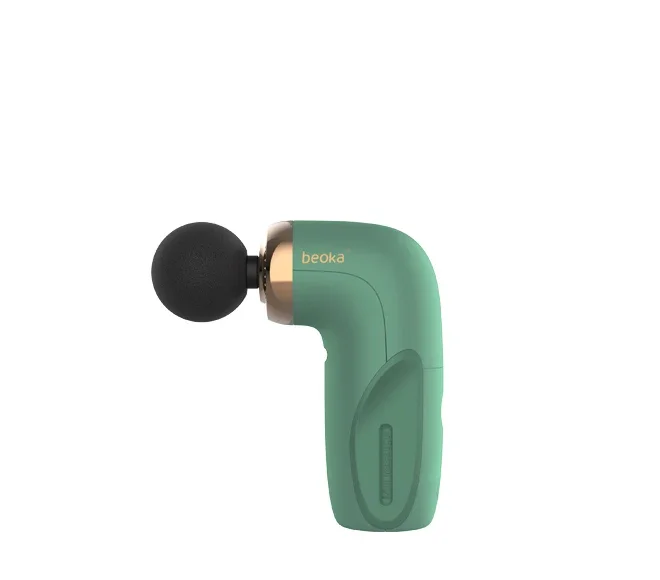 Beoka high quality mini portable fascia massage gun mmuscle heat massage gun deep tissue electric manufacturers