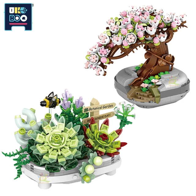 Mini Sakura Tree House Blocos de Construção, Flor de Cerejeira, Tijolos  City Street View, Modelo DIY, Brinquedo Ornamento, Presente Infantil,  2138Pcs - AliExpress