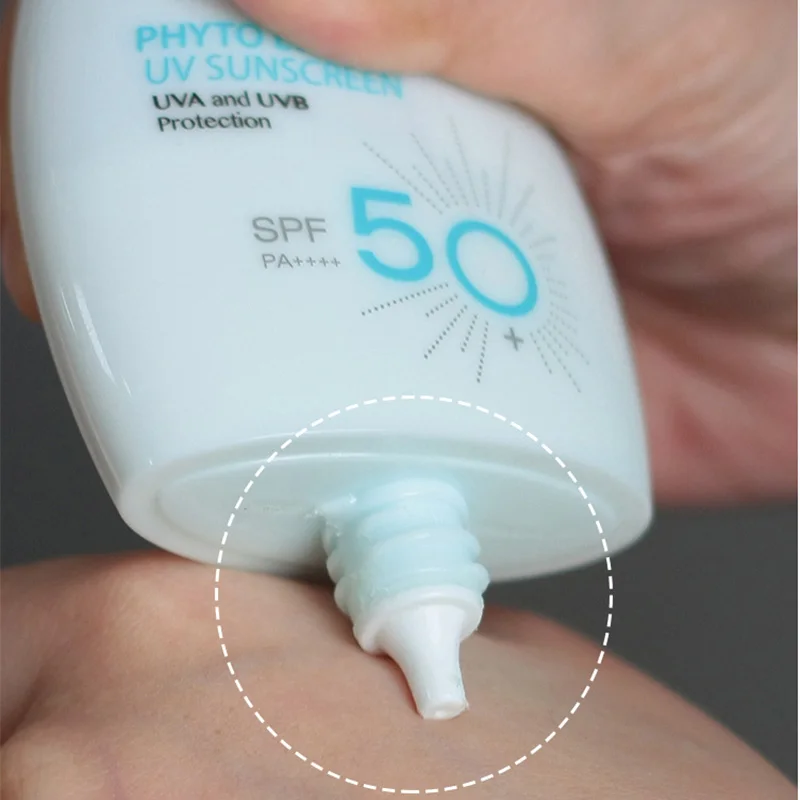 Essential Sunscreen Spf50 Anti Uv Oxidant Refreshing Oil Control Isolation Lotion Waterproof Moisturize Non Stick Sunblock Cream