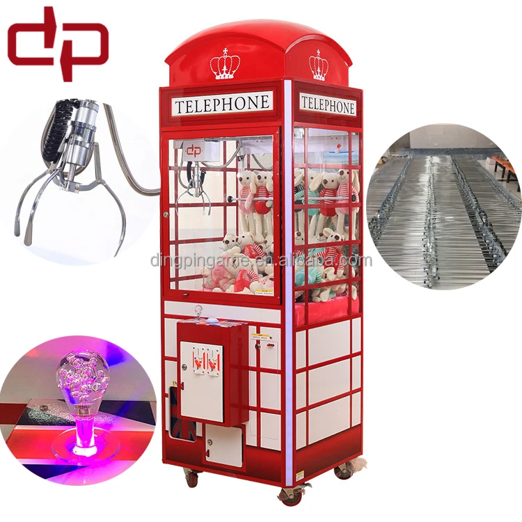 

DingPin 2017 new crown personalized gift machine claw machine toy crane doll making machines manufacturing companies in china