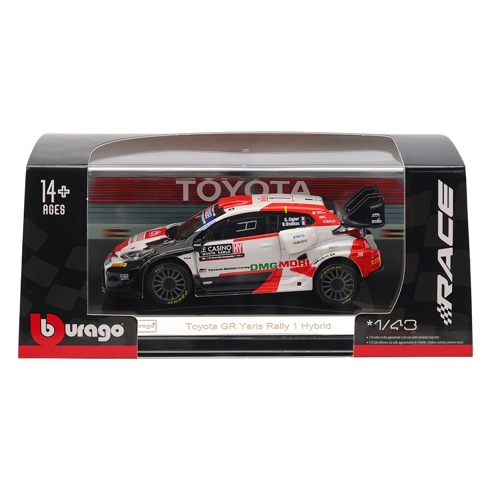 Bburago 1:43 Luxury Alloy Diecast Pull Back Car Collection Toy Gift
