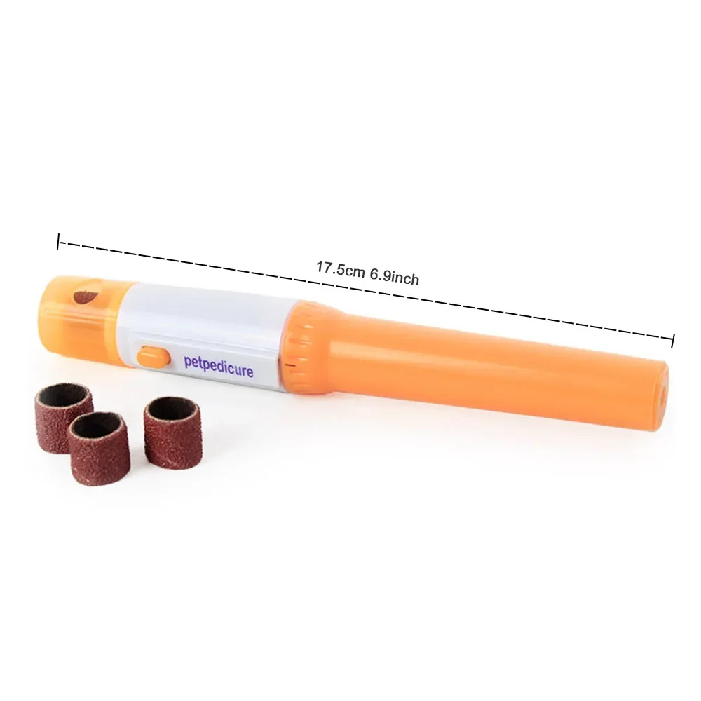 [CLEARANCE SALE] Pet Dog Nail Grooming Grinder Trimmer Puppy Nail Clipper Portable Electric Cat Clippers Pet Grooming Tools