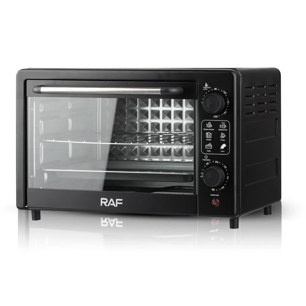 22L Household Electric Oven Multifunctional Mini-oven Durable Intelligent Timing Baking/Dried Fruit/Pizza/Barbecue Bread Baking