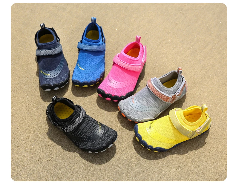 Description Picture 3 of itemKids Aqua Barefoot Water Shoes Quick-Dry Boys Girls Swimming Beach Sneakers Children Diving Surfing Boating Wading Sports Shoes