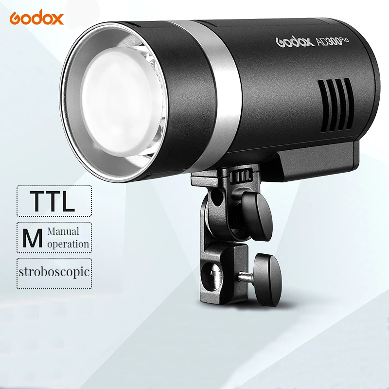 Godox AD300Pro Outdoor Flash Light 300Ws TTL 2.4G 1/8000 HSS with 