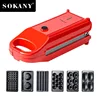 02 SOKANY836 Sandwich Machine Fast Heating Home Multifunctional 6-in-1 Baking Electric Cake Bowl Breakfast 5