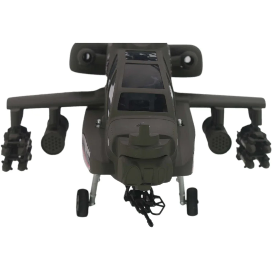FLISHRC Roban AH-64 Apache Green 500 Size Scale Helicopter Four Rotor ...