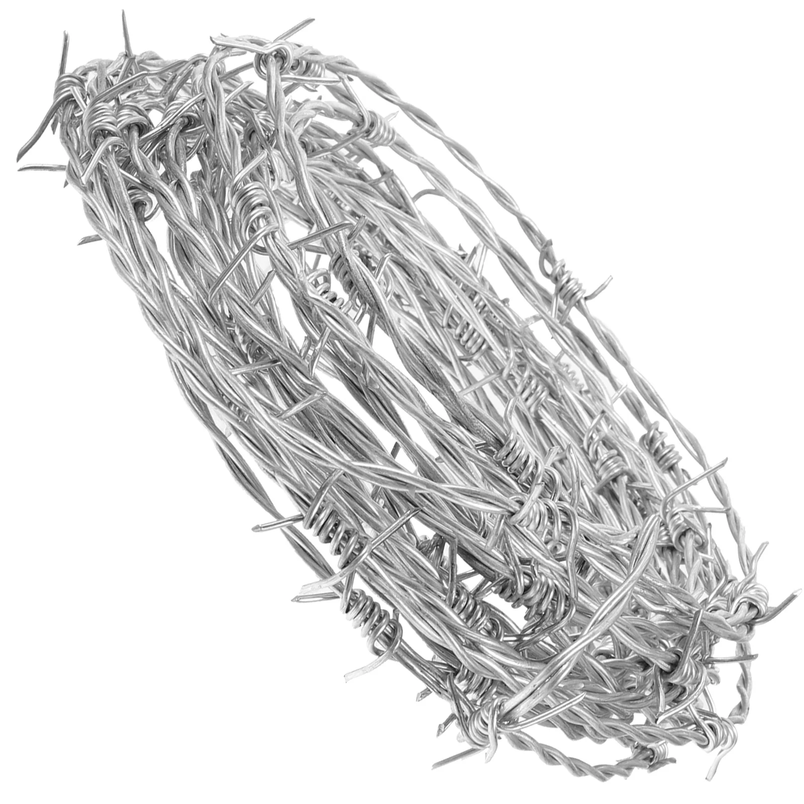 

Barbed Wire Fence Security for Garden Safety Plant Protect Durable Yard Outdoor Steel
