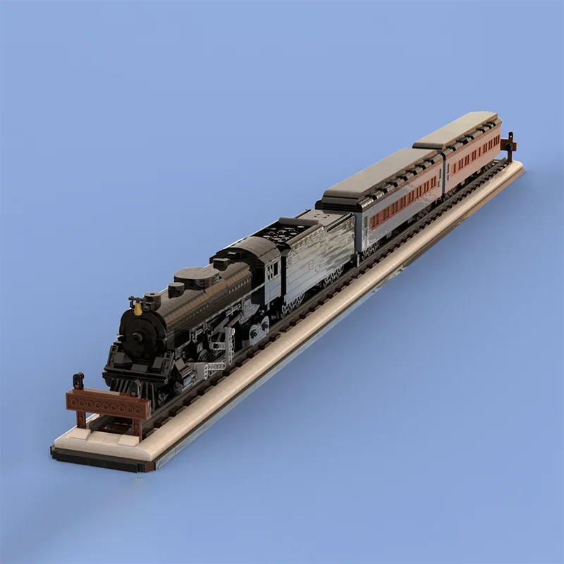 Moc Building Bricks The Polar Express Transport Train Model