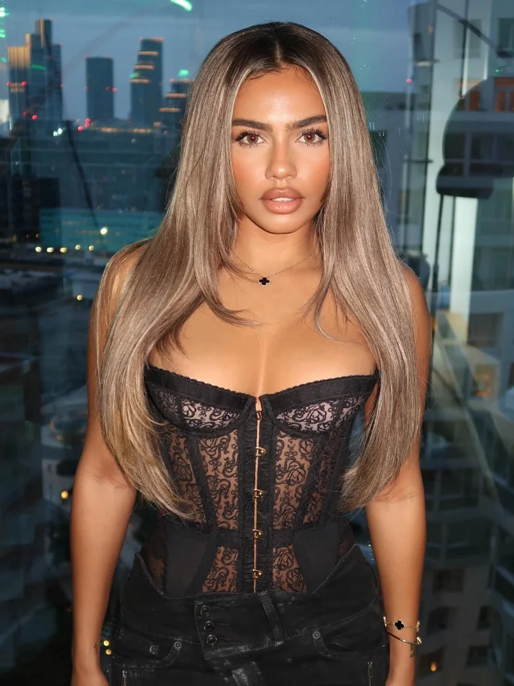 Hottie Top Spitze Hohl Sexy Ärmelloses Trägerloses Enges Korsett Frauen Sommer Mode Trend Straße Fotografie Entworfen Party Weste – Detail 9