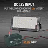 Floodlight Outdoor Spotlight 50W Wall Washer Garden Lamp Reflector IP65 12V 1