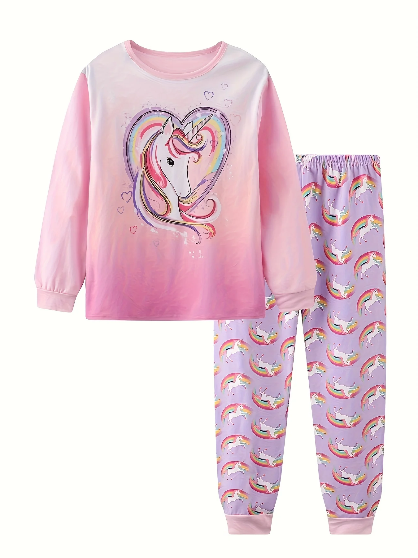 Pijama Infantil Unicornio Que Brilha No Escuro