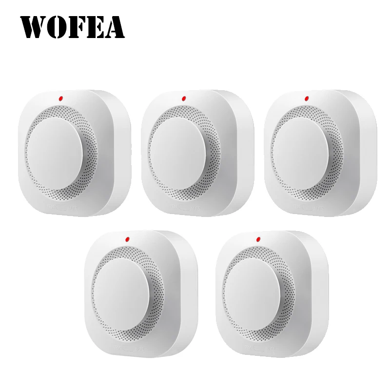 wofea-detector-de-humo-de-fuego-inalambrico-sensores-de-alarma-para-gsm-wifi-sistema-de-seguridad-para-el-hogar-5-unids-lote-433mh