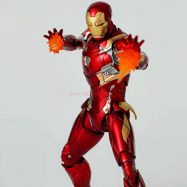 2023 New Comicave Iron Man 1/12 Marvel Anime Figure Armor Mk46